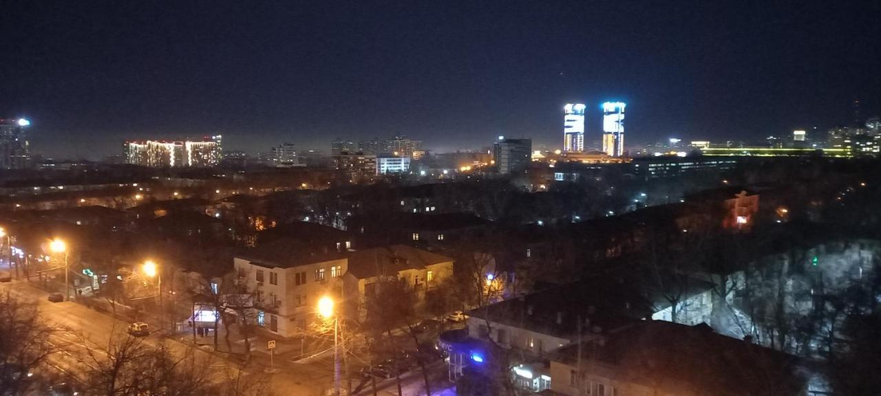 אלמטי "Атакент" Панорамный Вид Квартира מראה חיצוני תמונה