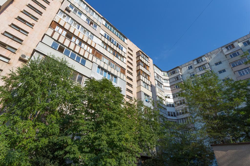 אלמטי "Атакент" Панорамный Вид Квартира מראה חיצוני תמונה